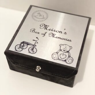 קופסת מזכרות מתנה לתינוקת שנולדה