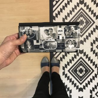 ארנק בעיצוב אישי מתנה מקורית לאישה