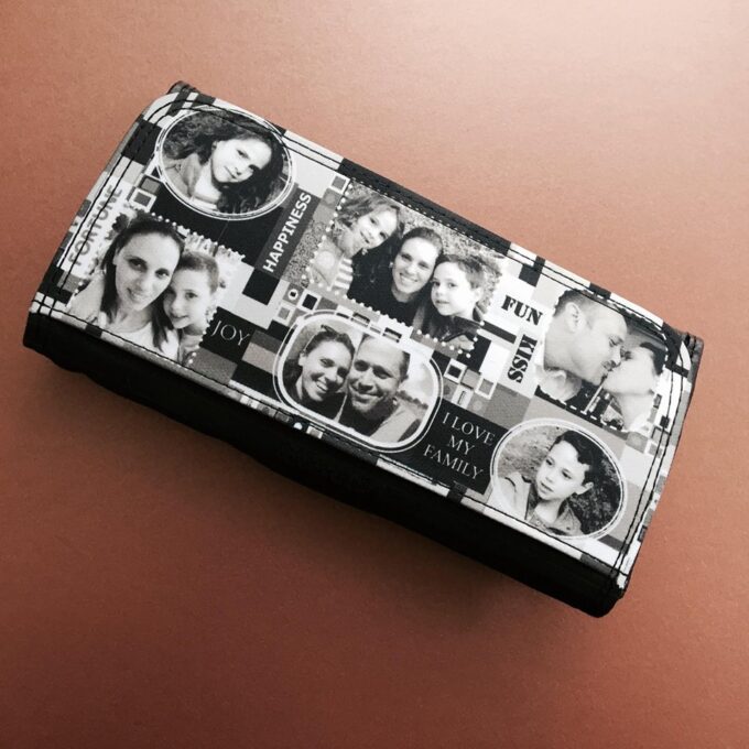 מתנה לאמא - ארנק לאשה עם תמונות משפחה מתנה ארנק לאשה עם תמונות משפחה