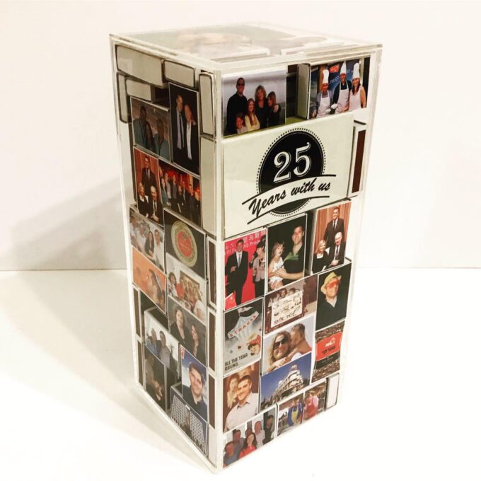 מתנה למנהל שפורש מתנה למנהל שפורש אלבום תמונות ע"ג קופסאות גפרורים