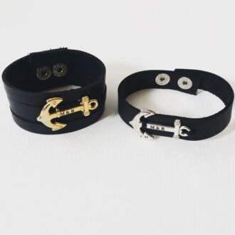 צמידי עוגן תכשיטי זוגות