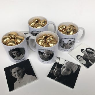 מתנה מיוחדת ספלים ותחתיות