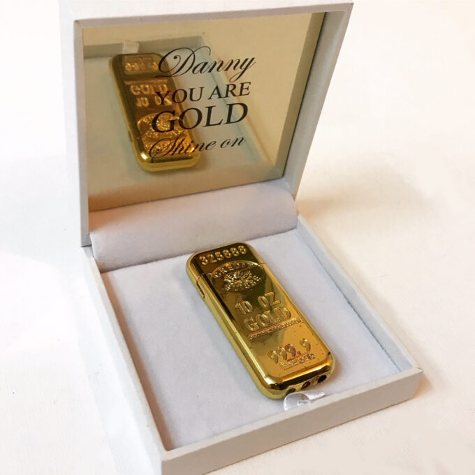 מתנה מיוחדת מצית מטילון זהב1 מתנה מיוחדת מצית מטילון זהב