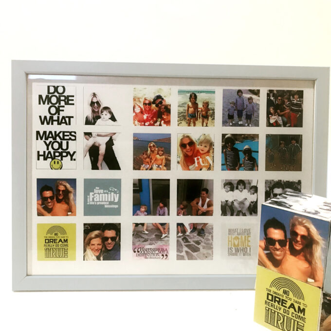 מתנה מיוחדת פאזל קוביות