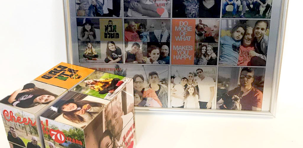 מתנה ליום הולדת 70 קוביית הפלא