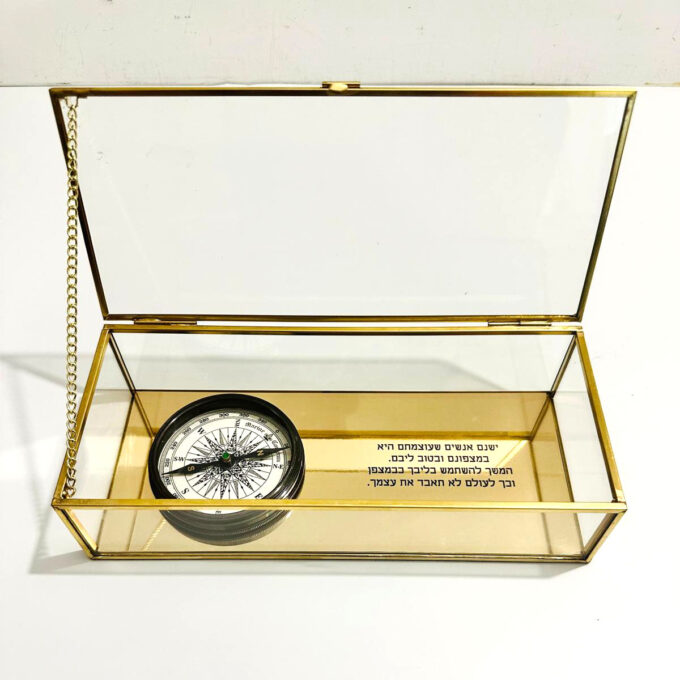 מתנה מצפן בקופסת זכוכית21 מתנה מצפן בקופסת זכוכית